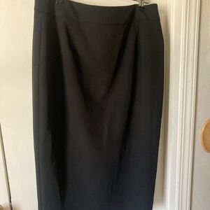 ANTONIO MELANI Black Pencil Skirt